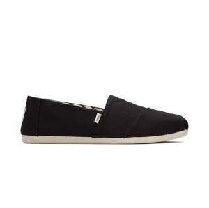 Toms Alpargata BLack Recycled Cotton Canvas