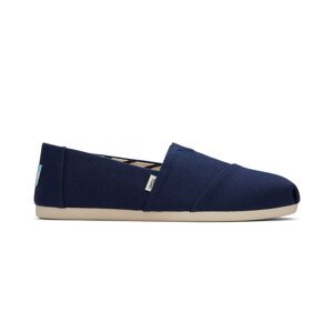 Toms Alpargata Navy Recycled Cotton Canvas