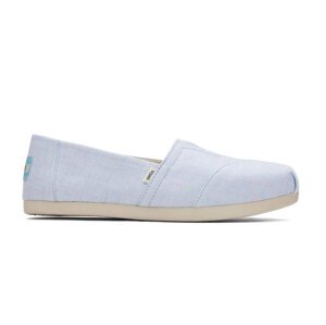 Toms Alpargata Light Blue Speckled Linene Wmn