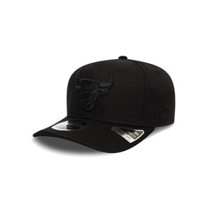 New Era Chicago Bulls Tonal Black 9FIFTY Stretch Snap Cap