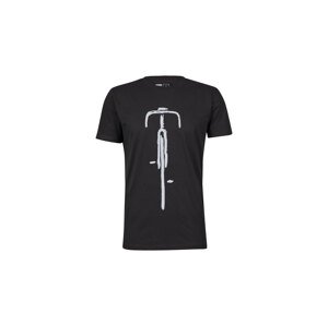 Dedicated T-shirt Stockholm Bike Front Charcoal