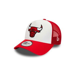 New Era Chicago Bulls Team Colour Red A-Frame Trucker Cap