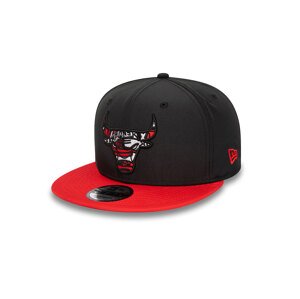 New Era Chicago Bulls Infill Black 9FIFTY Snapback Cap