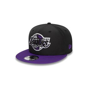 New Era LA Lakers Infill Black 9FIFTY Snapback Cap