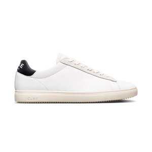 Clae Bradley California White Leather Black