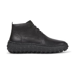 Camper Ground Black Ankle Boots