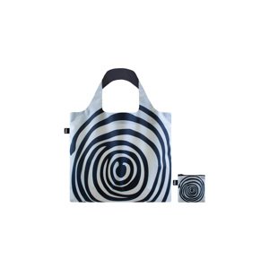 Loqi Louise Bourgeois - Spirals Black Recycled Bag