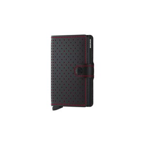 Secrid Miniwallet Perforated Black Red