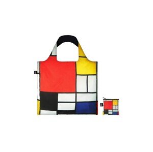 Loqi PIET MONDRIAN Composition with Red, Yellow, Blue and Black Recycled Bag