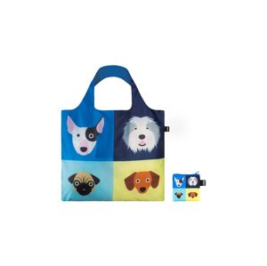 Loqi STEPHEN CHEETHAM Dogs Recycled Bag