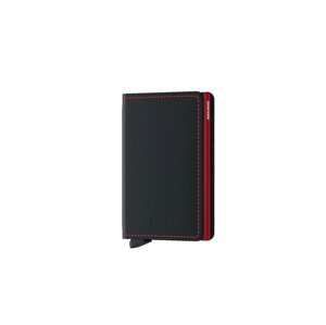 Secrid Slimwallet Matte Black & Red