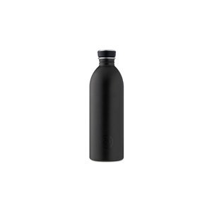 24 Bottles Urban Bottle Tuxedo Black 1L