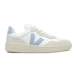 Veja V-90 Leather White Steel