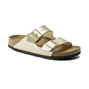 Birkenstock Arizona Birko-Flor Gold Narrow Fit