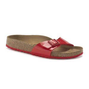 Birkenstock Madrid BF Patent Cherry Regular Fit