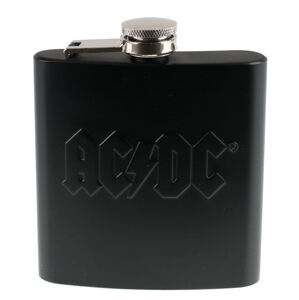 AC  /  DC flaska  - Hip Flask Embossed