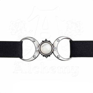 Choker nyaklánc ALCHEMY GOTHIC - Triple Goddess