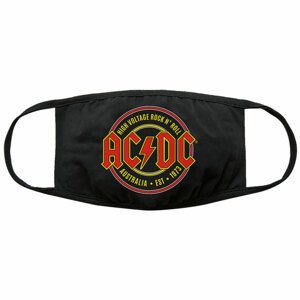 Maszk AC/DC - Est. 1973 - Fekete - ROCK OFF