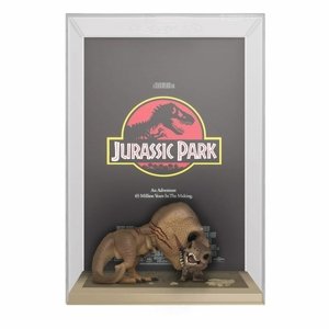 Figurák Jurassic Park - POP! Tyrannosaurus Rex & Velociraptor