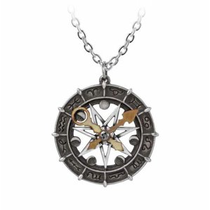 Nyaklánc ALCHEMY GOTHIC - Astro-lunial Compass