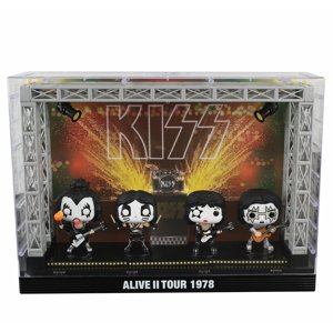 Figurák (szett) Kiss - POP! - Moments DLX - Alive II 1978 To ur