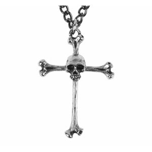 Nyaklánc Skull/Cross