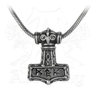 nyakörv Bindrune Hammer - ALCHEMY GOTHIC - P338