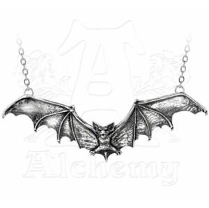 ALCHEMY GOTHIC nyaklánc - Gótikus Bat - P121