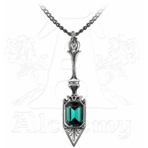 ALCHEMY GOTHIC nyaklánc - Sucre Vert Absinthe Spoon - P607