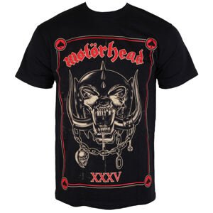 metál póló férfi Motörhead - Anniversary - ROCK OFF - MHEADTEE05MB M