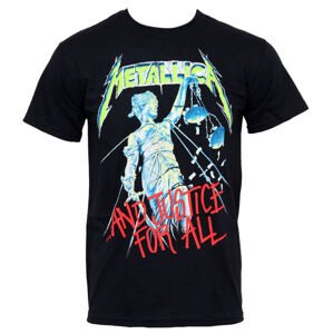 metál póló férfi Metallica - And Justice For All - ROCK OFF - METTS12MB RTMTLTSBAJU M