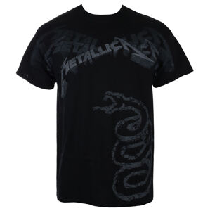 metál póló férfi Metallica - Black Album Faded - NNM - RTMTLTSBALB XL