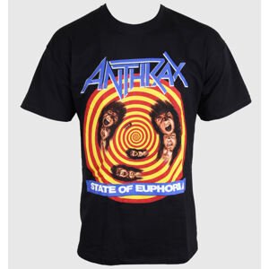 metál póló férfi Anthrax - - ROCK OFF - ANTHTEE05MB XL