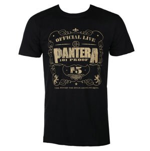 metál póló férfi Pantera - 101 Proof - ROCK OFF - PANTS01MB XXL