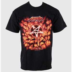 metál póló férfi Anthrax - Worship Music - ROCK OFF - ANTHTEE06MB XL