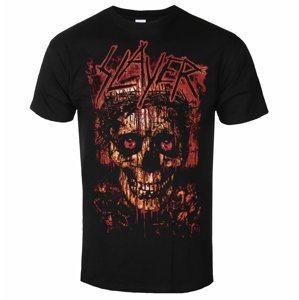 metál póló férfi Slayer - Crowned Skull - ROCK OFF - SLAYTEE11MB M