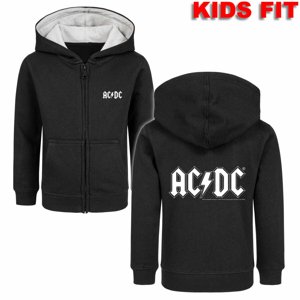 kapucnis pulóver gyermek AC-DC - Logo 1c - METAL-KIDS - MK217 431.39.8.7 104