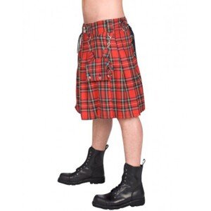 skót szoknya férfi BLACK PISTOL - Eye Kilt Tartán - (Black) - B-2-90-001-00 L