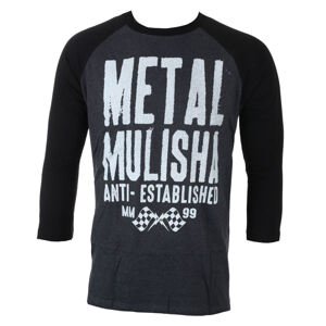 utcai póló férfi - FIRST RAGLAN L/S - METAL MULISHA - BLB_FA7519001.01 XXL