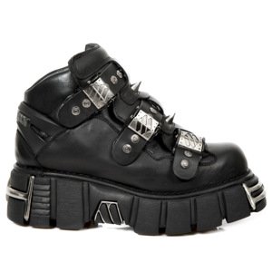 bőr csizma unisex - NEW ROCK - M.135-S1 46