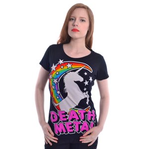 póló női - DEATH METAL - CUPCAKE CULT - POI588 XL