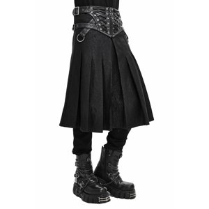 Férfi kilt DEVIL FASHION - Beowulf' Punk Leather L