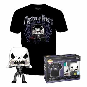 metál póló férfi Nightmare Before Christmas - POP! & Tee Box Jack Skellington - POP - FK63628 L