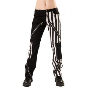 nadrág férfi Black Pistol - Freak Pants Stripe Black/Fehér - B-1-21-319-01 34