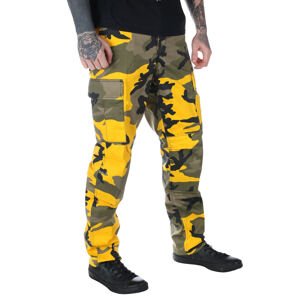 nadrág férfi US BDU - Army - YELLOW GREEN CAMO - 200500 - MÄNNLE L