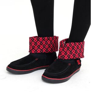 "UGG" csizma női - DC - BLACK/ATHLETE RED 41