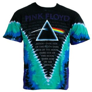 férfi póló Pink Floyd "Dark Side VDYE" LIQUID BLUE L