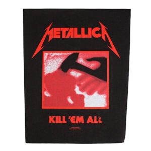 Nagy méretű Felvarró Metallica - Kill 'Em All - RAZAMATAZ