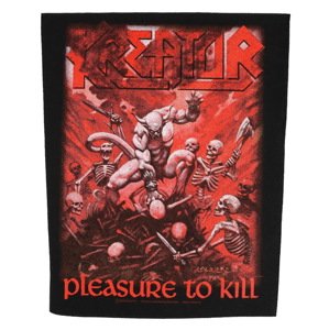 Nagy méretű Felvarró Kreator - Pleasure To Kill - RAZAMATAZ