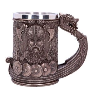 Söröskorsó ( bögre ) Bronz Drakkar Viking